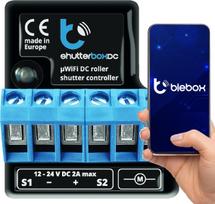 Blebox shutterBoxDC v2 WiFi I/O module 2x input binary 2x relay outputs 230V