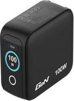 Verbatim Mini GaN Charger 3 Port 100W w Display (EU/UK/US) (30239)