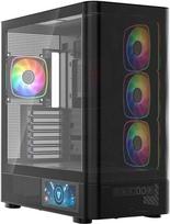 Modecom Volcano Volcano AQ400 ARGB Midi Black