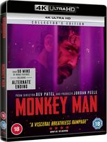 Monkey Man 4K Ultra HD Blu-ray