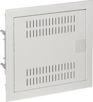 No Name MSF RP PLASTIC MULTIMEDIA SWITCHGEAR PT 14M WITH IP30 PLATE 329X358X94 METAL DOOR WHITE