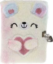 Tinka - Diary Plush Teddy Bear w/Heart