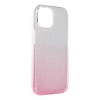 SHINING Case for iPhone 15, transparent pink