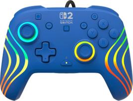 Turtle Beach wired controller Afterglow Wave Nintendo Switch 2, blue