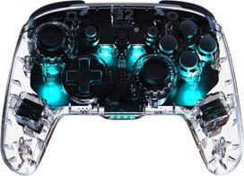 Turtle Beach wireless controller Afterglow Nintendo Switch 2, transparent