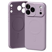 Mercury Semi-Silicone MagSafe Case for iPhone 17 Pro Max / 18 Pro Max lavender grey