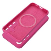 SILICONE Case 2mm for SAMSUNG S25 Ultra, compatible with MagSafe, pink