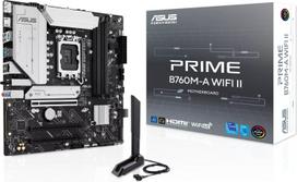 ASUS PRIME B760M-A WiFi II-mATX Mainboard Sockel 1700 HDMI/DP | 90MB1NF0-M0EAY0 | 4711636275439