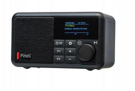 Premium Pinell kompaktiškas nešiojamas radijo imtuvas Dab+/Fm Bluetooth žadintuvo baterija 8 val. Pinell