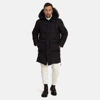 Huppa unisex pūkinis paltas ALASKA , juoda, 3XL