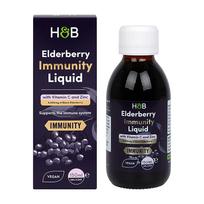 H&B šeivamedis imunitetui, skystis, 150 ml