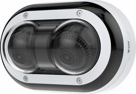 IP kamera Axis AXIS P4705-PLVE tinklo panoraminė kupolo kamera lauko sąlygoms atspari vandalizmui/atspari oro sąlygoms - spalvota (diena&naktis) - 2 x 2.000.000 pikselių - 1920 x 1080 - fiksuota diafragma - įvairūs židinio nuotoliai - garsas - GbE - | 02415-001 | 7331021076952