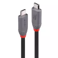 KABELIS USB4 240W C TIPO 2M/40GBPS ANTHRA LINE 36958 LINDY