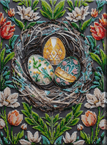Siuvinėjimo rinkinys su karoliukais „Cherish Traditions“, 30x41 cm, AAB-934