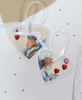 Dekoratyvinių figūrėlių komplektas „Majestic Lova“ 15x7 cm AABT-052