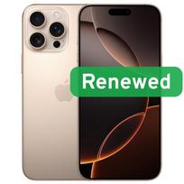 Grade C | Apple iPhone 16 Pro Max | 6.9" OLED | 5G | 256GB | Desert Titanium | iOS | Apple Renew