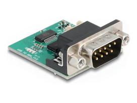 Delock USB auf RS-232 Konverter FTDI FT231XS 2.0 Pfostenstecker zu D-Sub (90781)