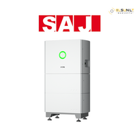 SAJ 8 kW hibridinis inverteris SAJ HS2 + 10kWh energijos kaupiklis su BMS