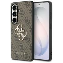 GUESS case for SAMSUNG S26 Plus GUHCS26M4GMGBR (4G Big Metal Logo), brown