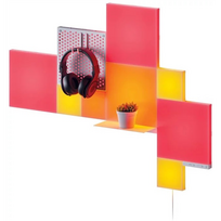 Nanoleaf Blocks Combo Starter Kit - šviesos panelių rinkinys (10 vnt., 1 valdiklis)