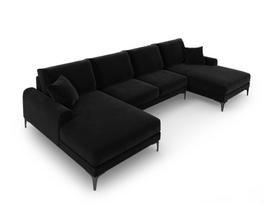 Minkštas kampas Mazzini Sofas Madara 6S, juodas