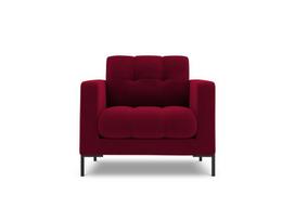 Fotelis Cosmopolitan Design Bali 1S-V, raudonas/juodas