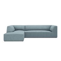 Sofa Micadoni Ruby, 273x180x69 cm, mėlyna