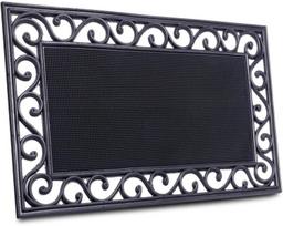 Hanse Home „Mix Mats“ ketaus imitacijos guminis kilimėlis prie durų 45x75 cm