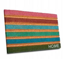 Hanse Home Mix Mats durų kilimėlis iš kokoso spalvotos juostos 45x75