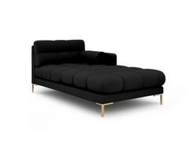 Šezlongas Cosmopolitan Design Bali, juodas
