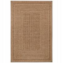 Hanse Home Forest smėlio ir rudos spalvos svetainės-lauko kilimas 240x330 cm, tinka naudoti terasoje ar balkone