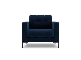 Fotelis Cosmopolitan Design Bali 1S-V, mėlynas/juodas