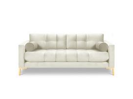 Trivietė sofa Cosmopolitan Design Bali, šviesios smėlio/auksinės spalvos