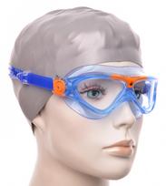 Children's swimming goggles aqua sphere vista junior blue/orange