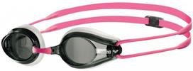 Swimming goggles arena tracks black/pink