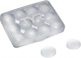 Tyr soft silicone ear plugs 12 pack clear