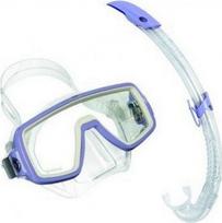 Aqualung sport planet lx + airflex junior set lilac
