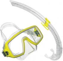 Aqualung sport planet lx + airflex junior set yellow