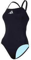 Women's swimwear aqua sphere essential tie back black xs - uk30