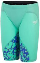 Speedo fastskin lzr ignite jammer green glow/cobalt pop xs - uk30