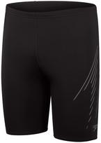 Speedo hyperboom placement jammer black/usa charcoal xxl - uk40