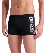 Arena performance airbrush graphic swim shorts black s - uk32
