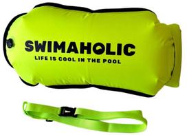 Plaukimo plūduras swimaholic swim buoy žalia
