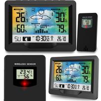 Meteorologijos stotis su ekranu BD-901 juoda