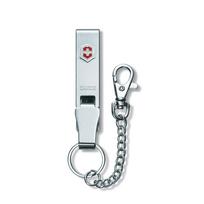 Victorinox Specialusis Leidimas Diržo Pakabukas su Grandinėle ir Raktų Metalinis Diržas Sidabrinis Žiedas, Laikiklis, Paprastas, Lengvas, Atsparus Vandeniui, Dovana, [4.1859]