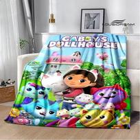 Gabi lėlių namelis mielas anime pledas Vaikų šiltas pledas Framine Minkštas ir patogus Namų Kelionės Naujagimio pledas Gimtadienio dovana 30x40in