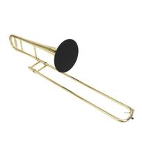 Muzikos instrumentai Varpelio nutildymo dangtelis Plaunamas daugkartinis dulkių prevencijos triukšmo mažinimas trombonui / ragui French Horn Cover