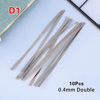 Dantų metalo poliravimo šlifavimo juostelė Vienpusė/Dvipusė 0,4/0,6 mm Dantų šlifavimo įrankis Paviršius Dantų gydytojas Balinimo medžiagos 0.4mm,Single