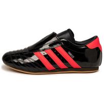 Adidas TAEKWONDO Neslystantys Atsparūs dilimui Žemi Treniruočių Batai Unisex Juodi Raudoni JS1228 36⅔