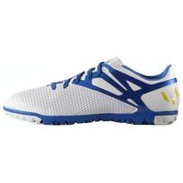 Adidas Messi 15.3 TF Turf Abrasion Resistant Soccer Shoes Men's White Blue B25456 41⅓